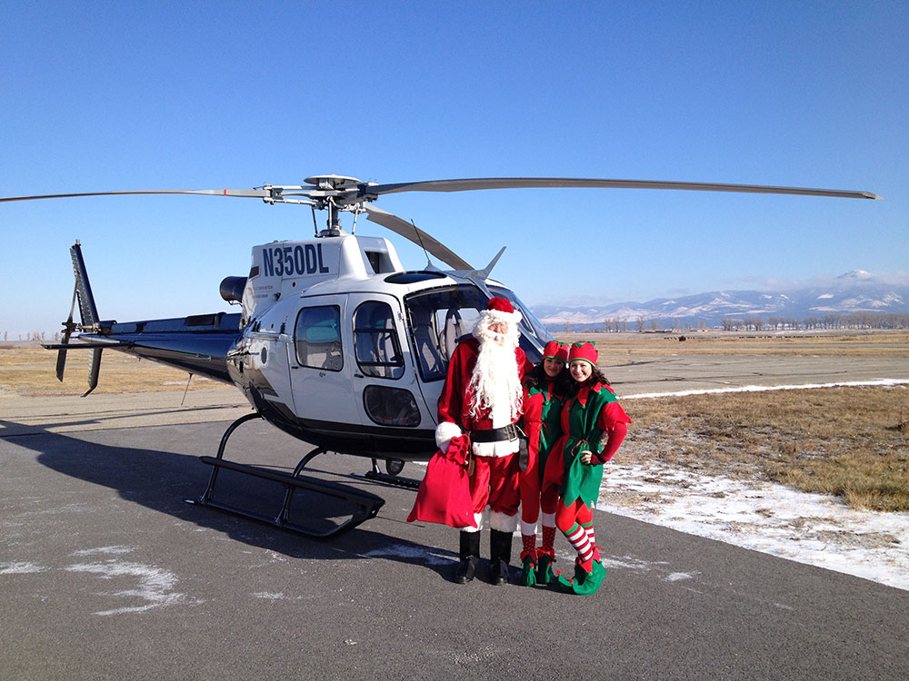 santa charters mission mountain helicopter